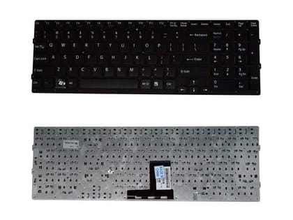 Laptop Keyboard Compatible for Sony VAIO VPC-EC Series(Black)