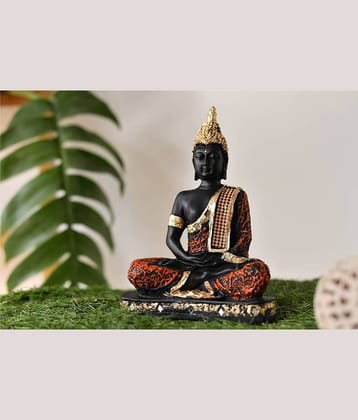 FASHION BIZZ Samadhi Buddha Showpiece 22 cm - Pack of 1