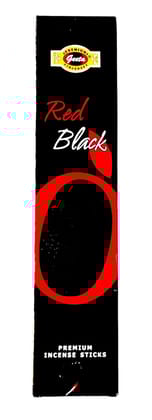 Red Black Premium Incense Stick with Natural Herbs and Long Lasting Fragrance 15gm