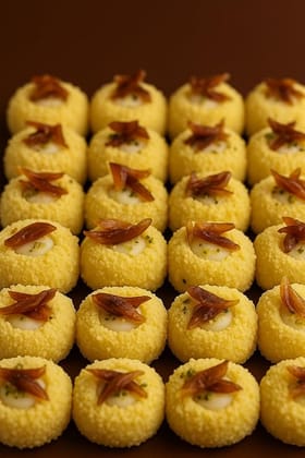 BANGLARMISTI Babumosai Sandesh - Bengali Sweets, Soft and Delicious Sandesh,  8pcs Pack