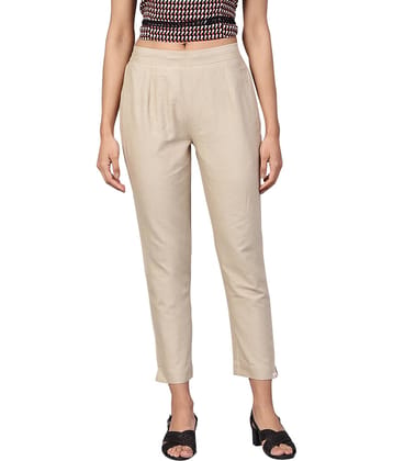 Juniper - Black Cotton Blend Straight Women's Formal Pants ( Pack of 1 )