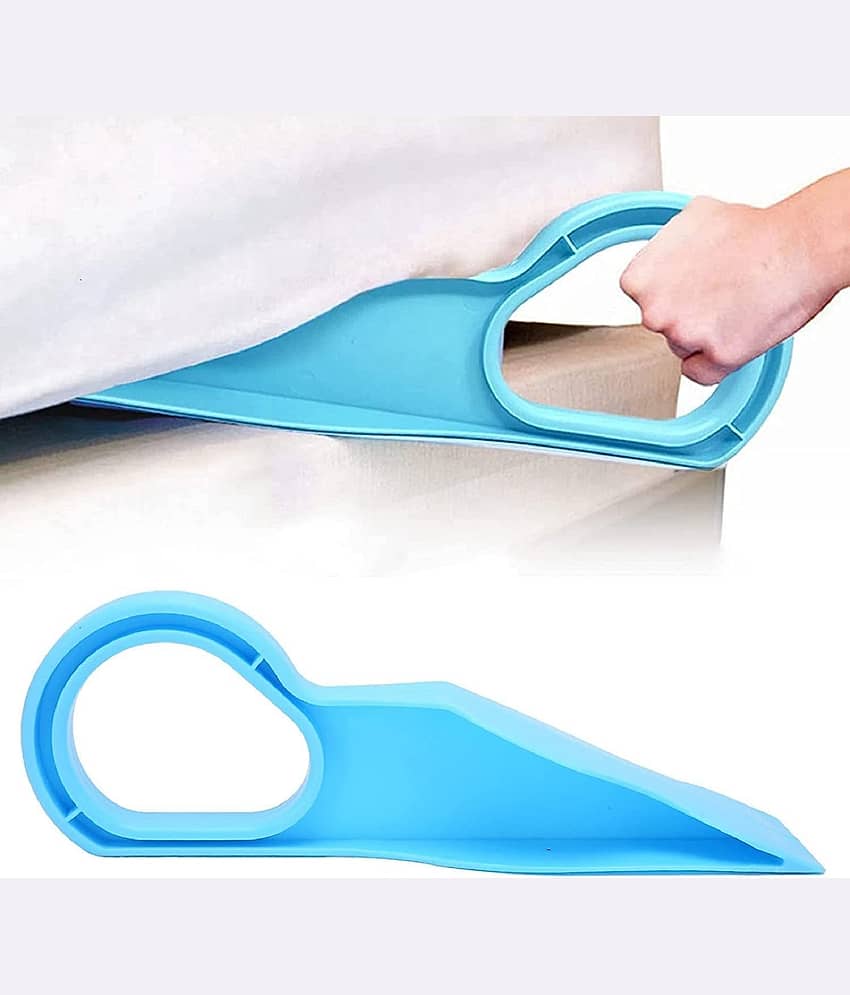 Ergonomic Mattress Lifter Wedge Tool | Easy Bed Making Helper | Neck & Back Pain Relief | Durable Bed Tucker with Curved Handle for Comfortable Grip