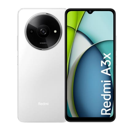 Redmi A3X (Starry White, 3GB RAM, 64GB Storage)