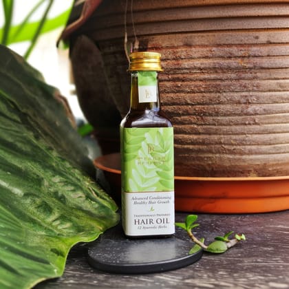 100% Natural Herb Enriched Hair Oil ∙ No Synthetic Chemicals-100ml