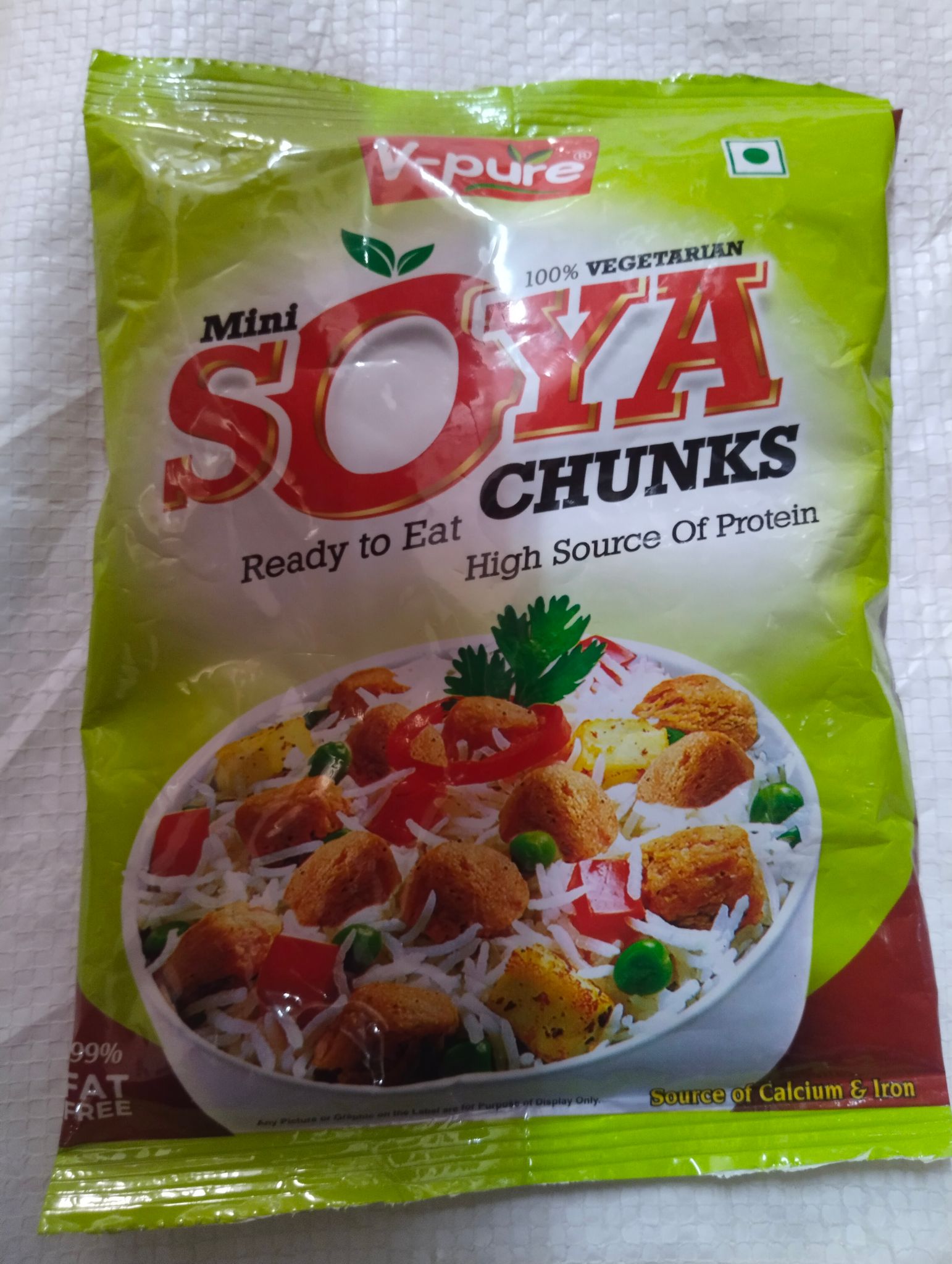 V-pure Soya Chunks 