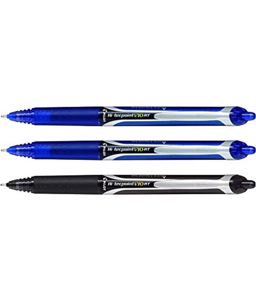 Pilot Hi-Tecpoint V10 RT Blue 2 and Black 1
