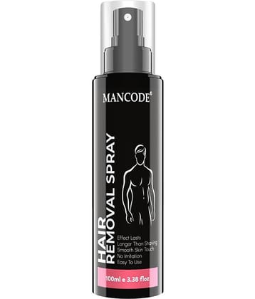 Mancode Travel Friendly Hair Removal Spray for Men 100ml ( Pack of 1 )