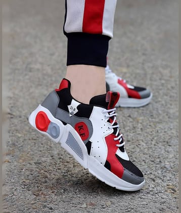 K-FOOTLANCE Red Men's Outdoor Shoes