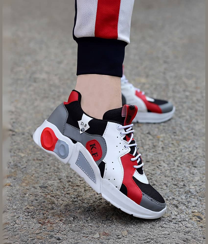 K-FOOTLANCE Red Men's Outdoor Shoes