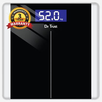 Dr Trust USA Balance Personal Weighing Scale 513-Black