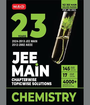23 Years JEE Main Chapterwise Solution- Chemistry