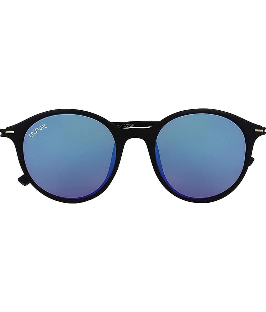 Creature - Blue Round Sunglasses Pack of 1