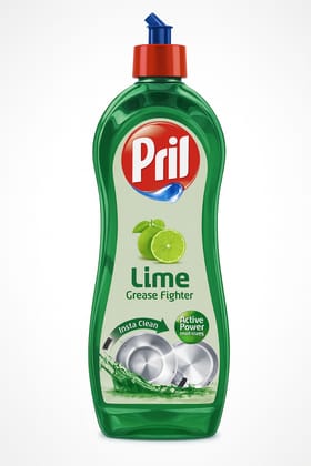 Pril Grease fighter dish cleaning Gel (Lime 750ml)