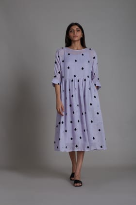 Teen Patti Dress-Lavender-XS