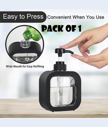 DarkShri Pack of 1 Microfibre 301-350 -GSM Hand Towel ( Black )