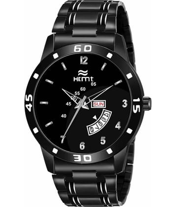 Hemt Black Metal Analog Men's Watch
