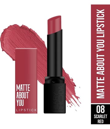 Hilary Rhoda Cherry Matte Lipstick 20