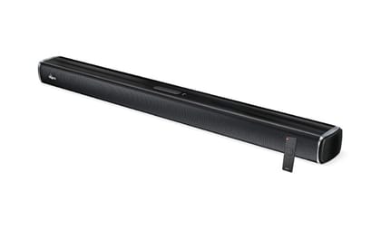 FINGERS Octane-WM65 Multimedia Sound Bar with Powerful 65 Watts, Mic Input, Bluetooth, USB, AUX, Optical, HDMI ARC, Coaxial, Customized EQ Modes, Wall Mountable & Remote Control
