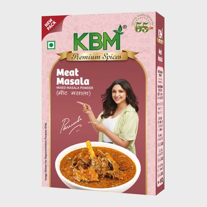 KBM Premium Spices Meat Masala, 100 gm Carton