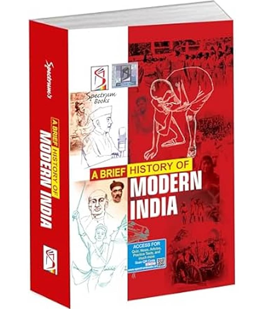 A Brief History of Modern India | Spectrum | UPSC | Civil Services Exam - 2025 (Revised and Enlarged Edition) | Paperback – Big Book, 15 August 2025