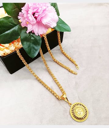 JIPPA Gold Pendant set ( Pack of 1 )