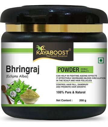 KAYABOOST Natural Bhringraj Powder for hair growth (200 g)