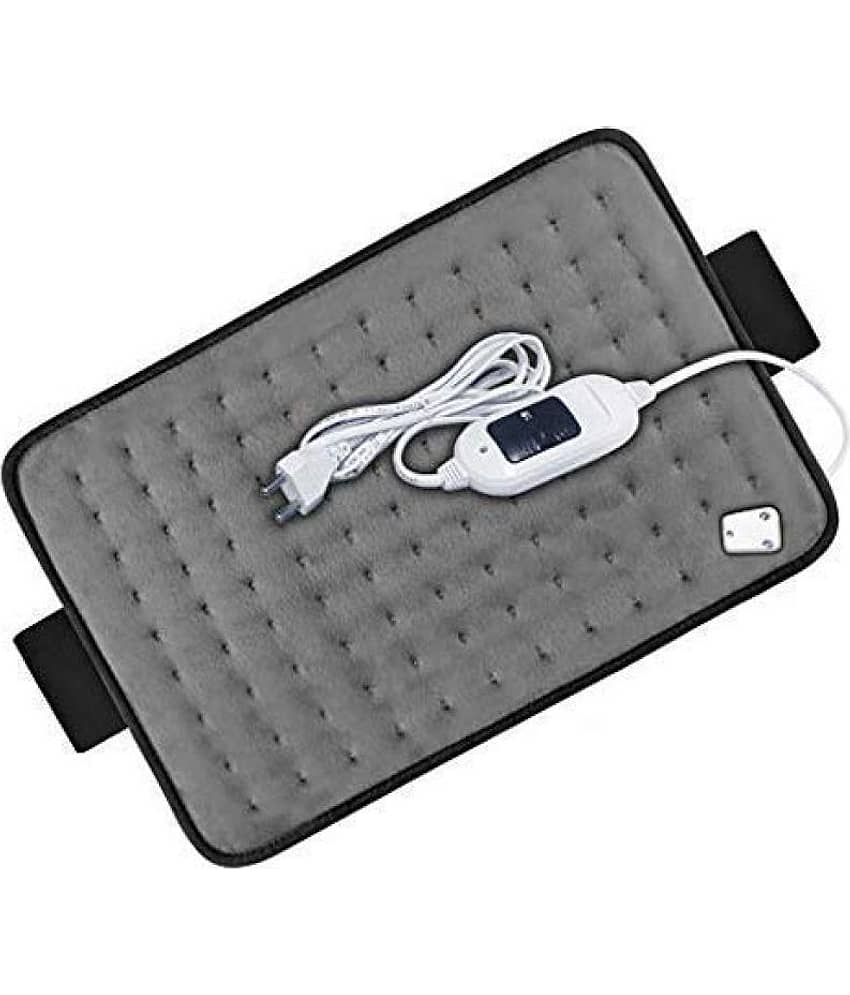 Mcp Velvet Grey Temperature Controller Orthopedic Belt Heating Pad