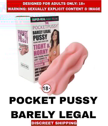 Barely Legal Pocket pussy Masturbator