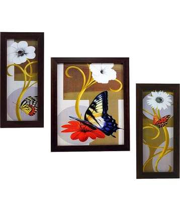 Indianara Synthetic Painting With Frame