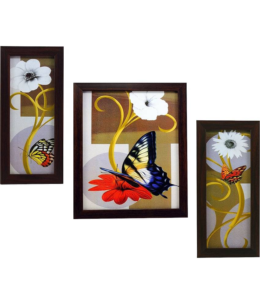 Indianara Synthetic Painting With Frame