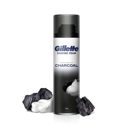 GILLETE FOAM Charcoal 196GM