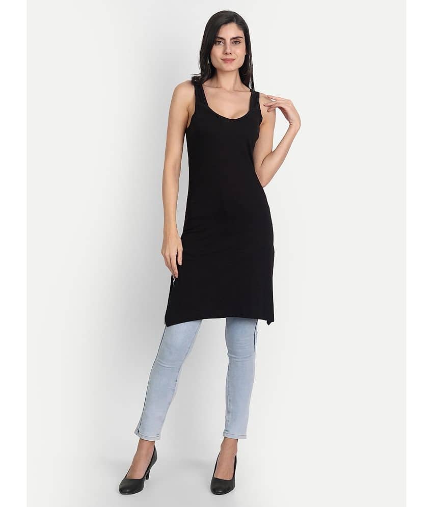 AIMLY Cotton Tanks - Black Single