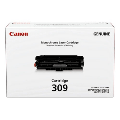 Canon CRG-309 Black Original Toner Cartridge Compatible with Canon LBP3010 LBP3100 LBP3150 Laser Printers