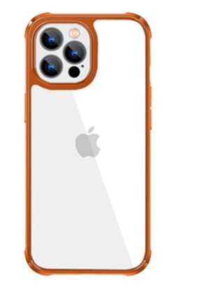 Airbag Drop Protection Case For iPhone - Orange iPhone 14 PRO