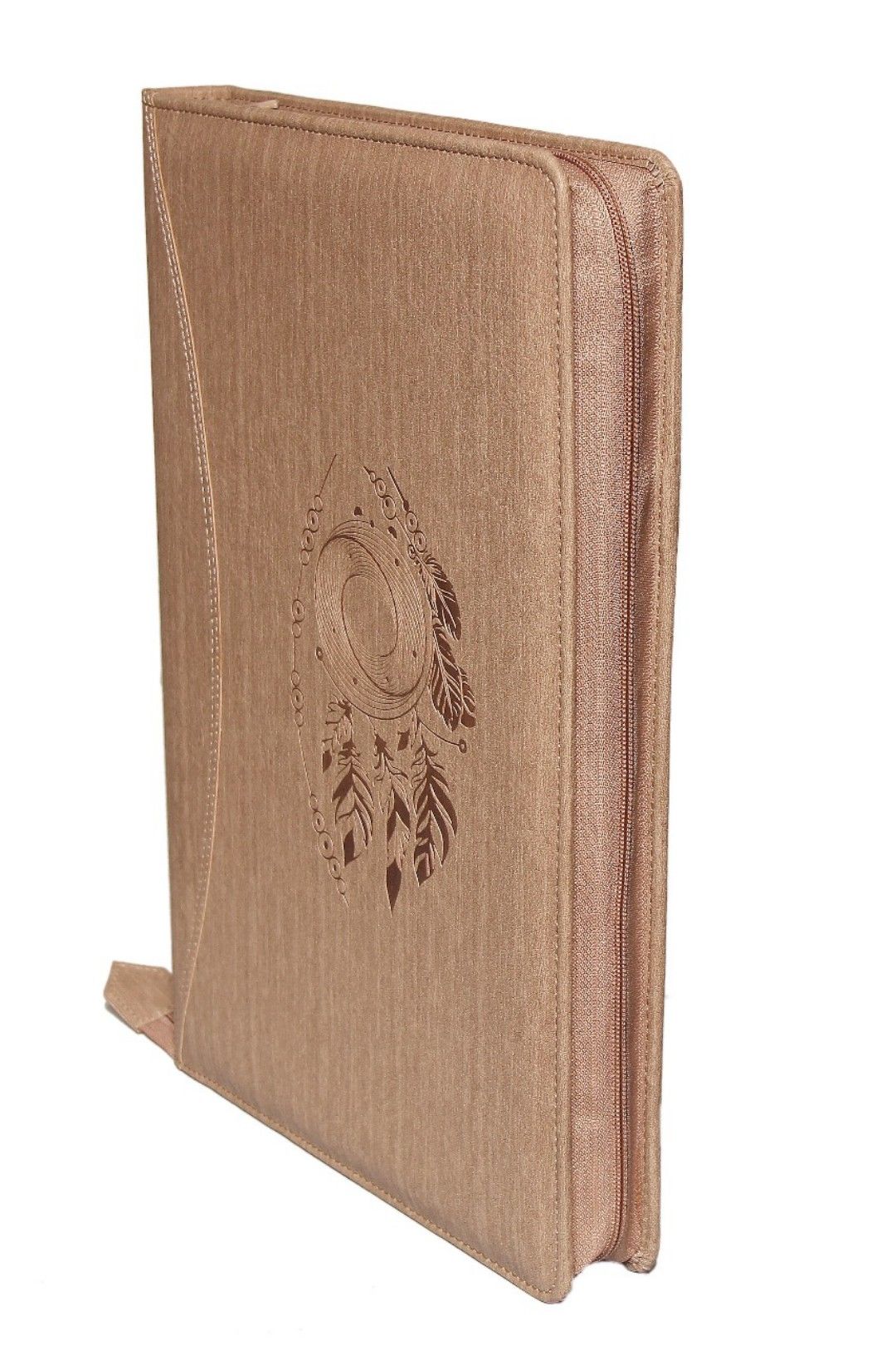 Sukeshcraft Pu Multiuse 30 File Sleeve for Documents, Certificates, Fixed Deposit Receipt, Portfolio Documents Holder (Cypress Baige)