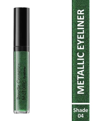 Ronzille - Bronze Glitter Eye Liner Liquid ( Pack of 1 )