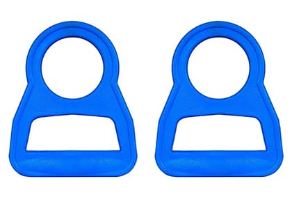 Generic 20 Liters Water Bottle Handle (2 Piece, Blue)