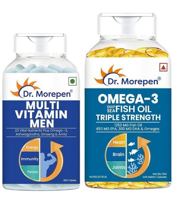 Dr. Morepen Multivitamins For Men ( Pack of 2 )