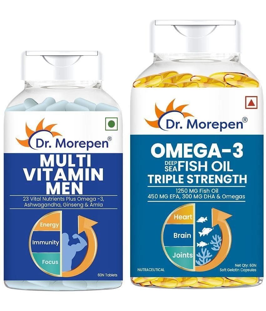 Dr. Morepen Multivitamins For Men ( Pack of 2 )