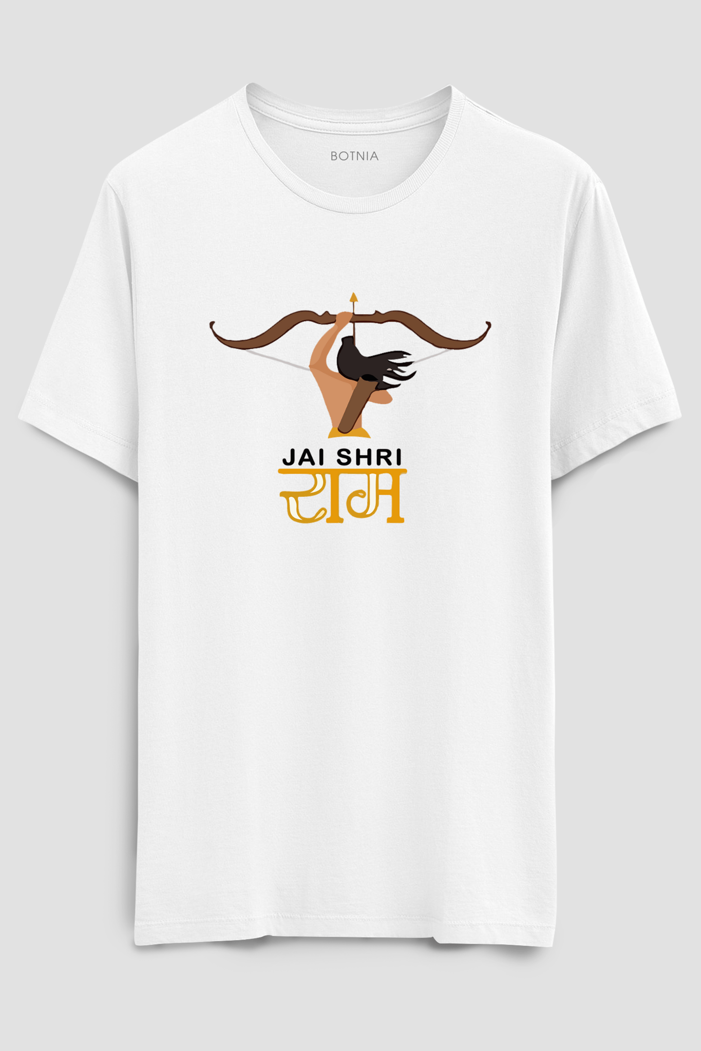 Jai Shri Ram- Half sleeve t-shirt-XS