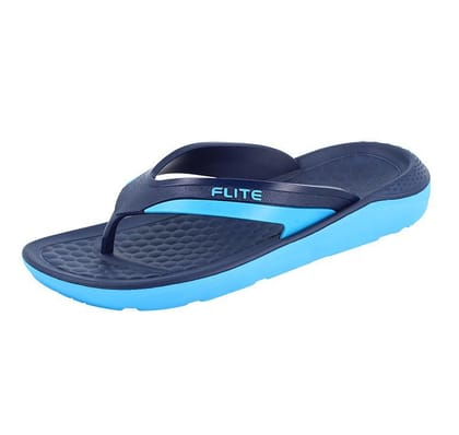 Flite FL2003 Sky Blue Navy G No 7 Mens Slipper
