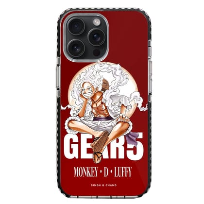 Gear 5 Luffy 3.0 One Piece Anime iPhone 15 Pro Stride Phone Case-Stride