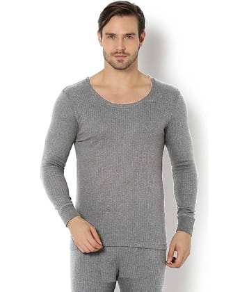 CAT BUNNY Pack of 1 Woollen Thermal Sets For Men's ( Light Grey )