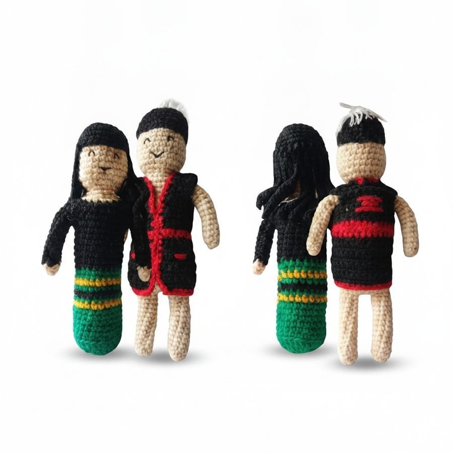 Handmade Crochet Couple Dolls