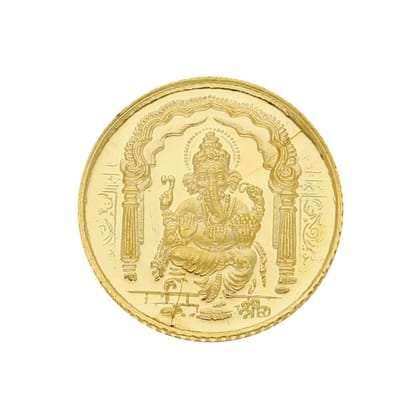 22Kt (916) 2GM Ganesh Gold Coin