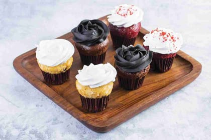 Assorted cupcakes pack of 6
