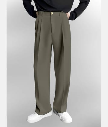 FTX Loose Men's Korean Pant - Olive ( Pack of 1 )