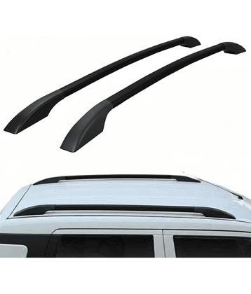 Aksmit Universal Vehicles , New Silk Roof Rail 2021 – Made from durable ABS plastic material, designed specifically offering long-lasting strength and a stylish finish. ( Black )