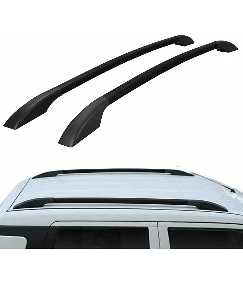 Aksmit Universal Vehicles , New Silk Roof Rail 2021 – Made from durable ABS plastic material, designed specifically offering long-lasting strength and a stylish finish. ( Black )