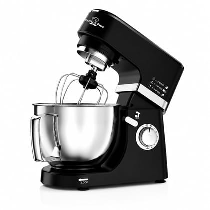 INALSA Stand Mixer 1200W|Pure Copper Motor|5.3L SS Bowl With Splash Guard|Metal Gears for Extra Durability|Accessories Included|Dishwasher Safe|Baking,Cake Mixer,Kneading-Kratos Plus (Black) INALSA Stand Mixer 1200W|Pure Copper Motor|5.3L SS Bowl With Sp INALSA Stand Mixer 1200W|Pure Copper Motor|5.3L SS Bowl With Splash Guard|Metal Gears for Extra Durability|Accessories Included|Dishwasher Safe|Baking,Cake Mixer,Kneading-Kratos Plus (Black) INALSA Stand Mixer 1200W|Pure Copper Motor|5.3L SS Bowl With Sp